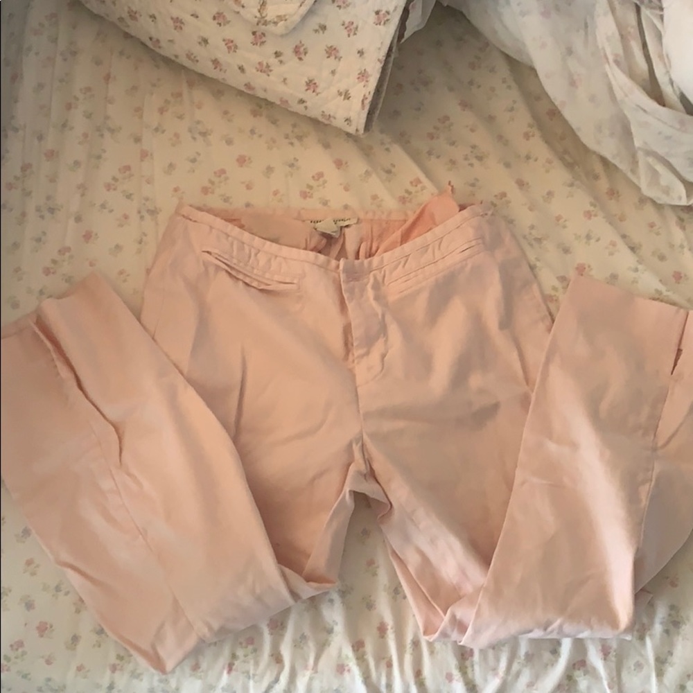 Light Pink Banana Republic Capris
